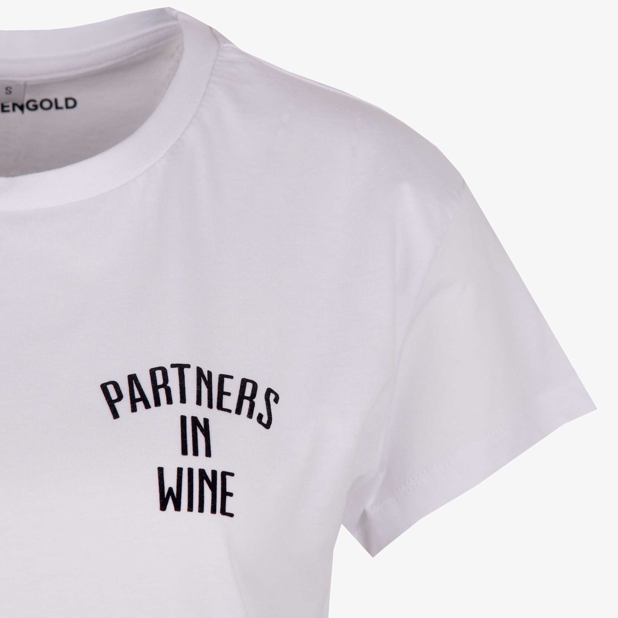 Gossengold Shirt Partners in wine | weiß