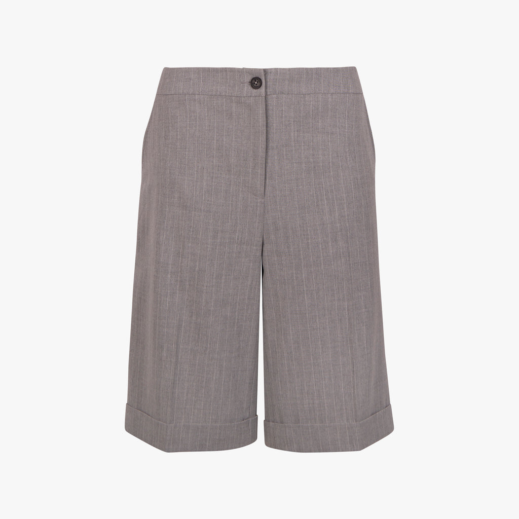 hana san Bermuda Stripes | hellgrau