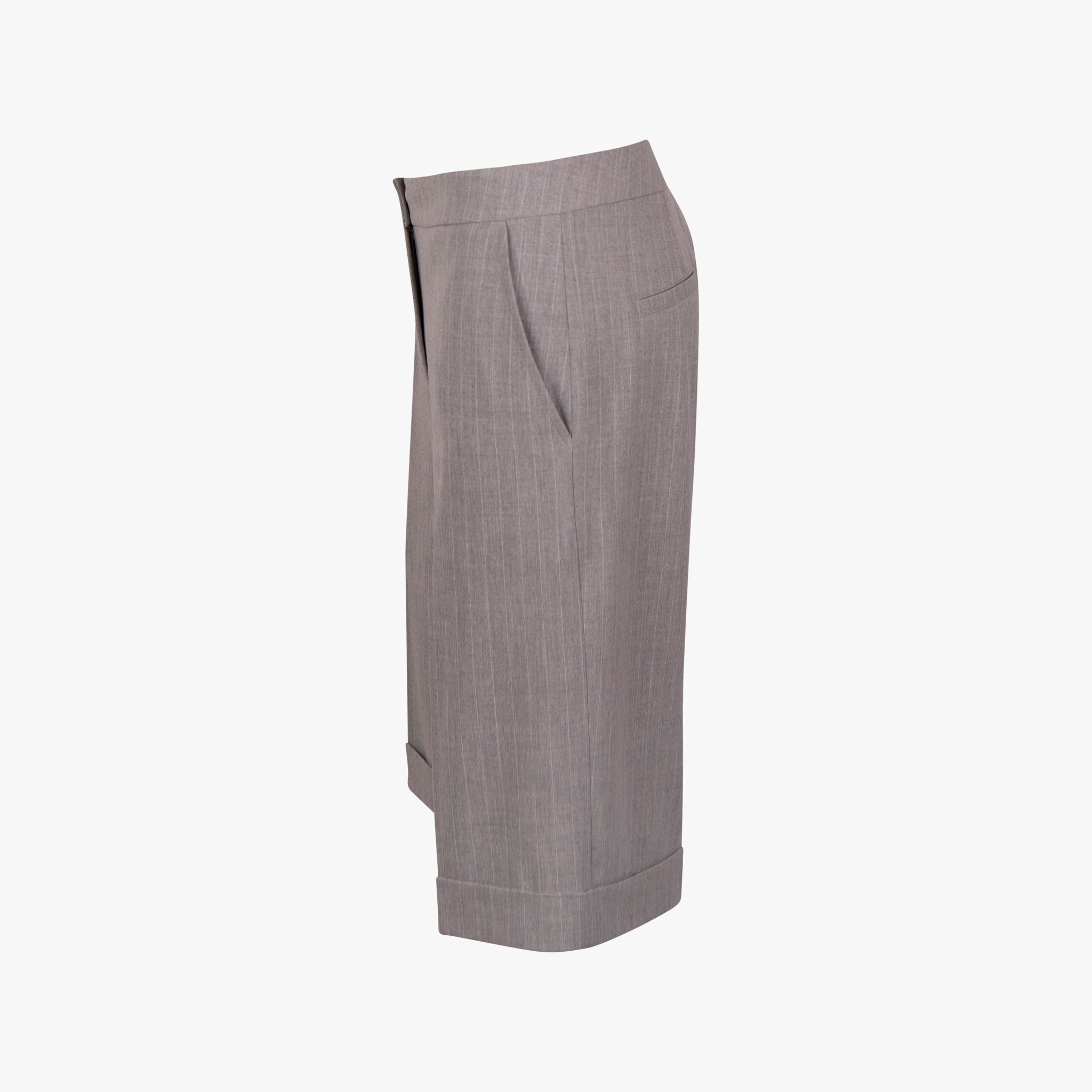 hana san Bermuda Stripes | hellgrau