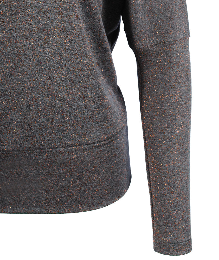 Pulli Rike Glitzi | hellgrau