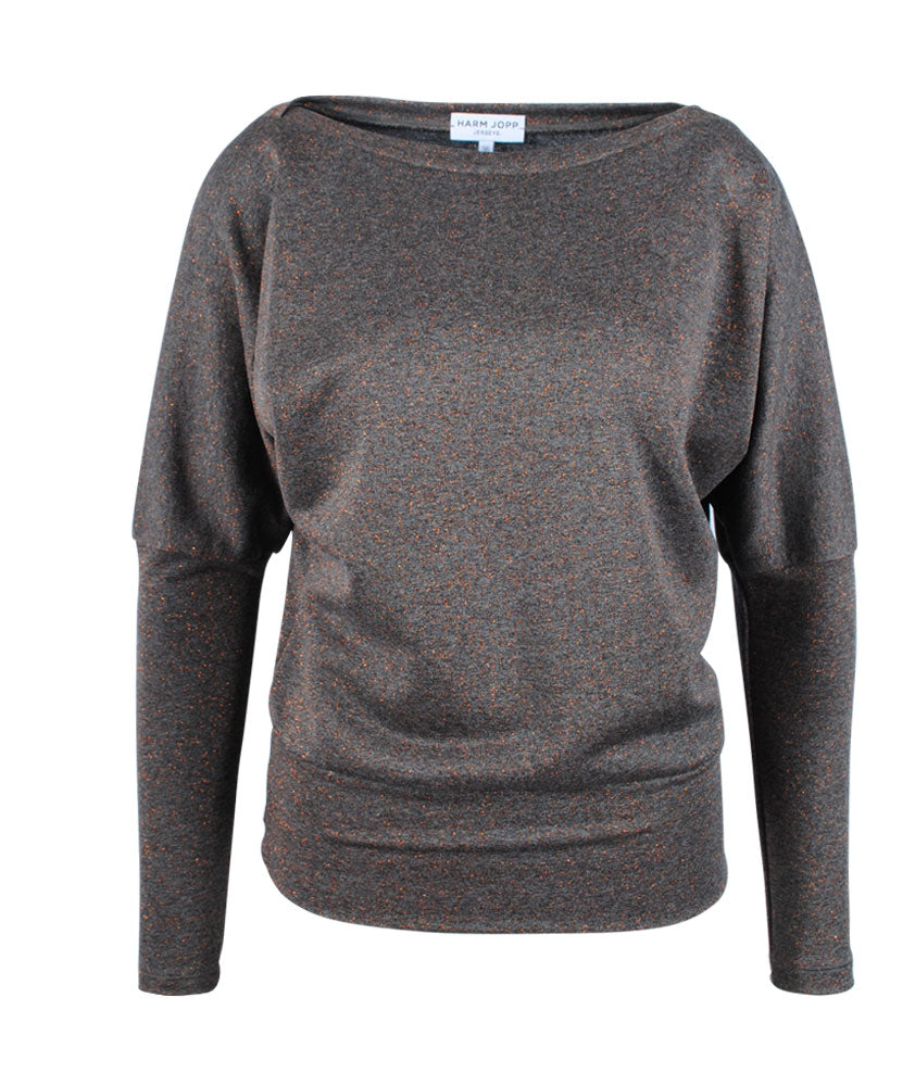Pulli Rike Glitzi | hellgrau