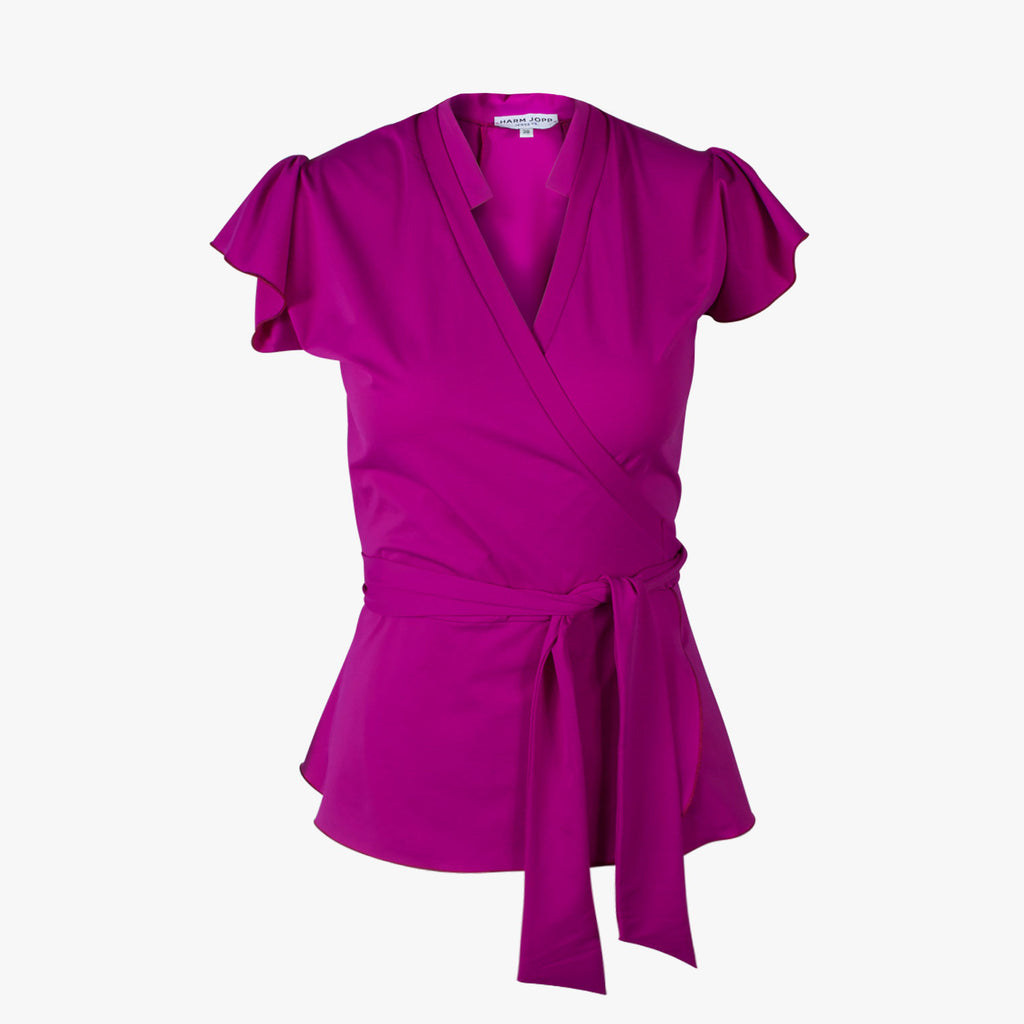 Wickelbluse Julia (pink, 32) | pink