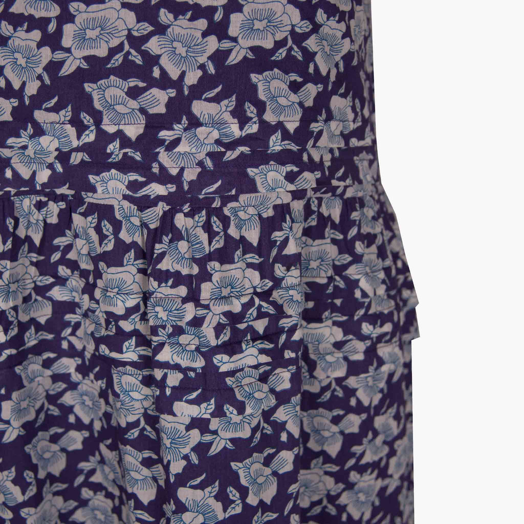 Hartford Kleid Flowerprint | lila