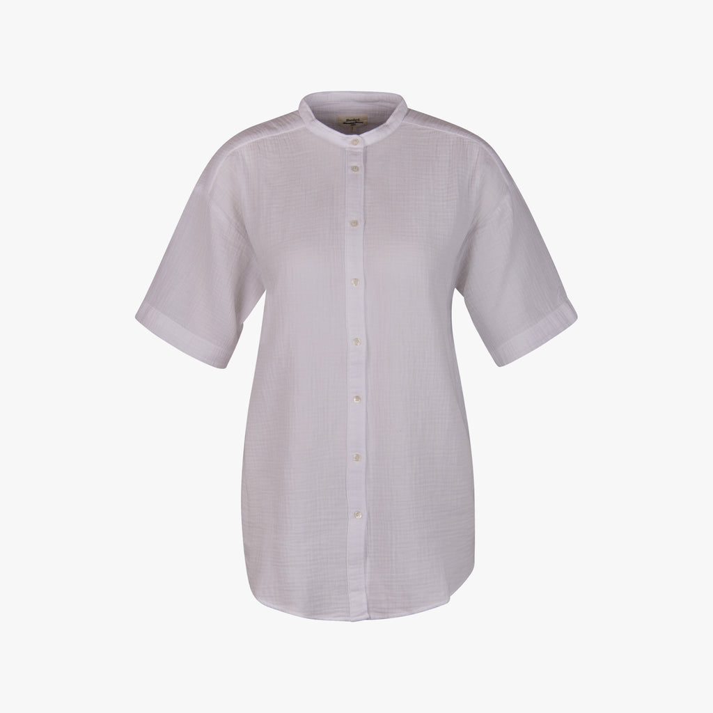 Hartford Stehkragenbluse | weiß