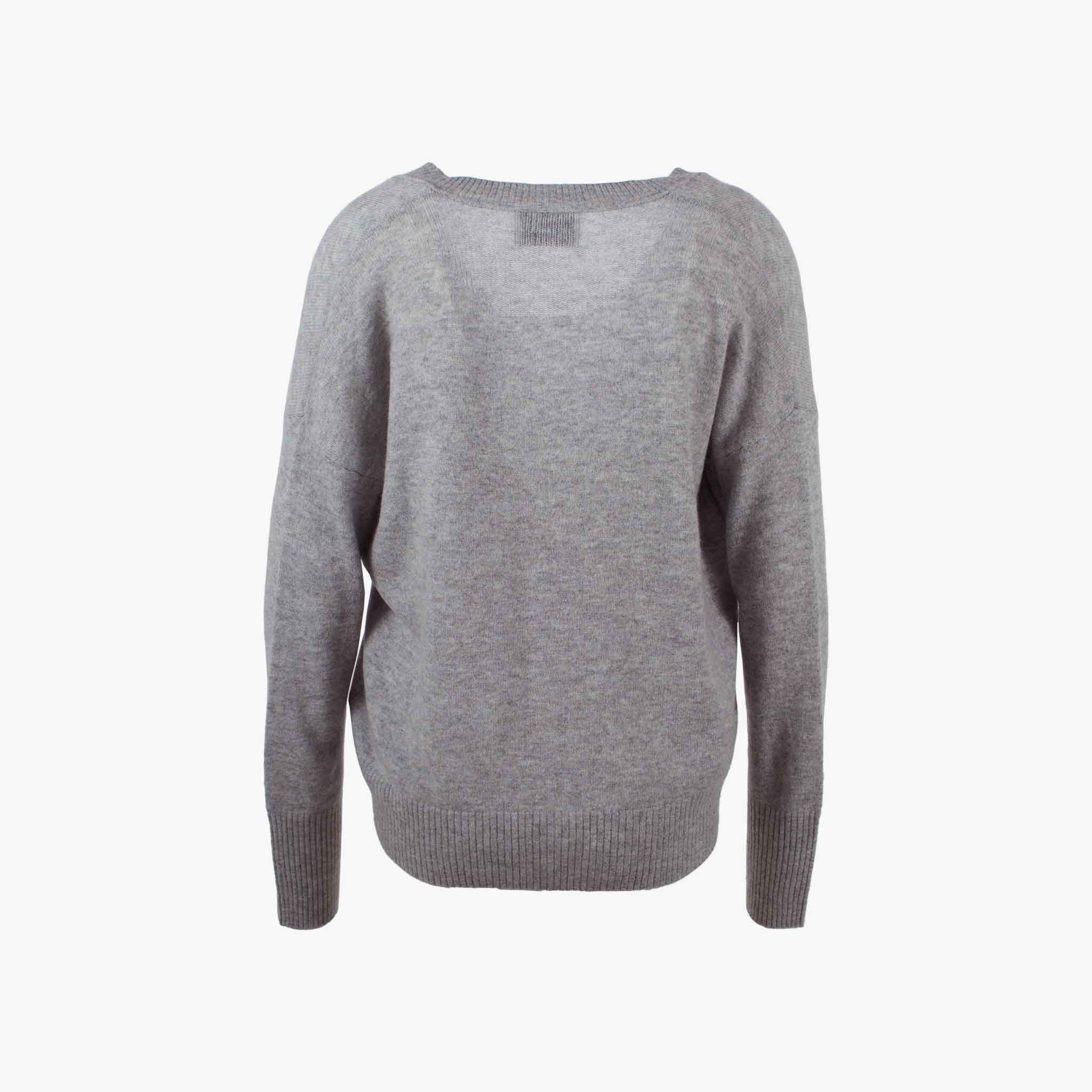 Cardigan Cashmere | grau