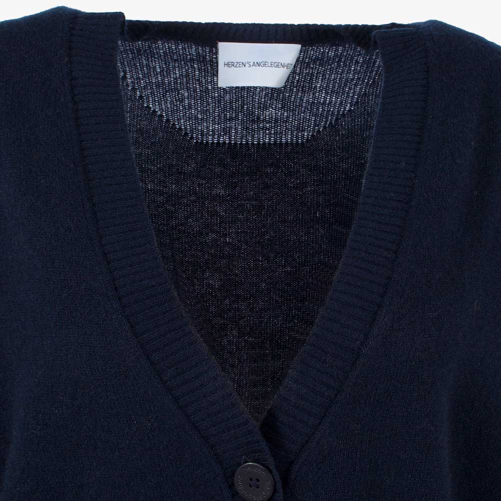 Cardigan Cashmere | marine