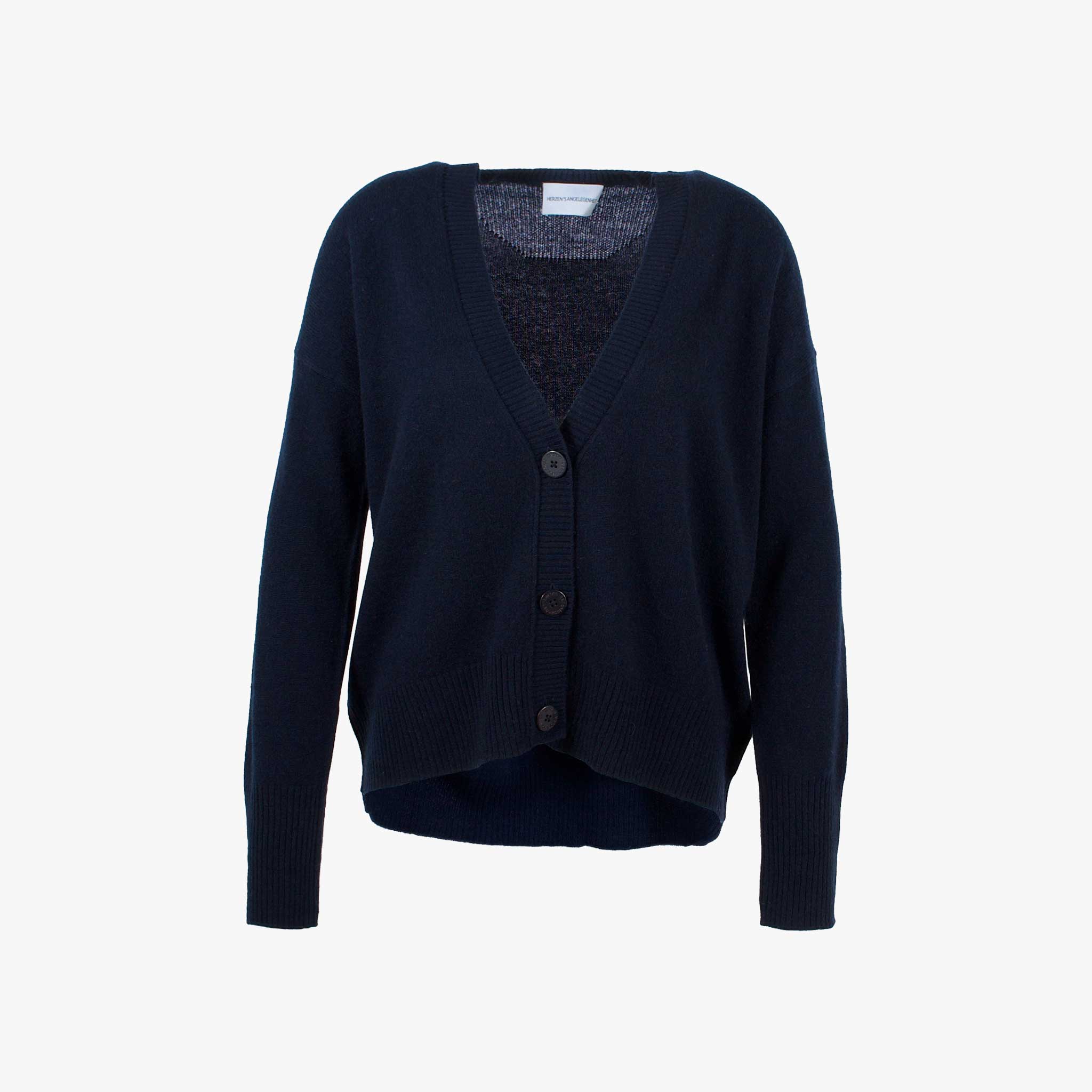 Cardigan Cashmere | marine