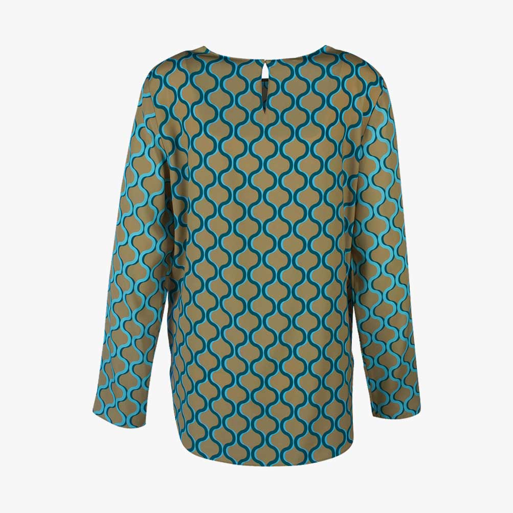 RH-Schlupfbluse (braun, 32) | braun