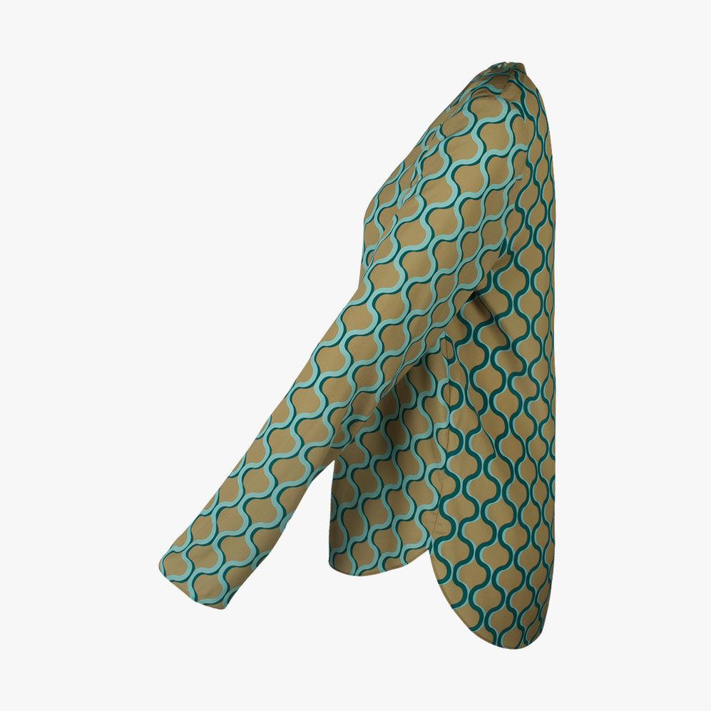 RH-Schlupfbluse (braun, 32) | braun