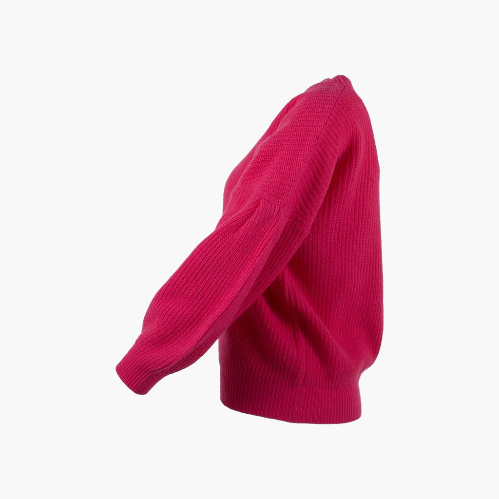 Rippenpulli Ballonarm | pink