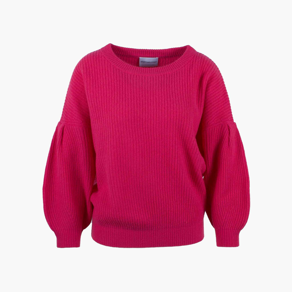 Rippenpulli Ballonarm | pink
