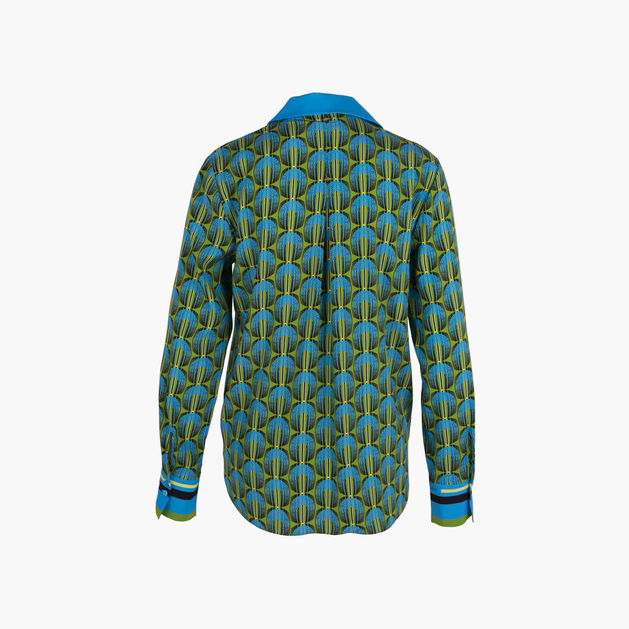 Herzensangelegenheit Seidenstretchbluse Print | multicolor