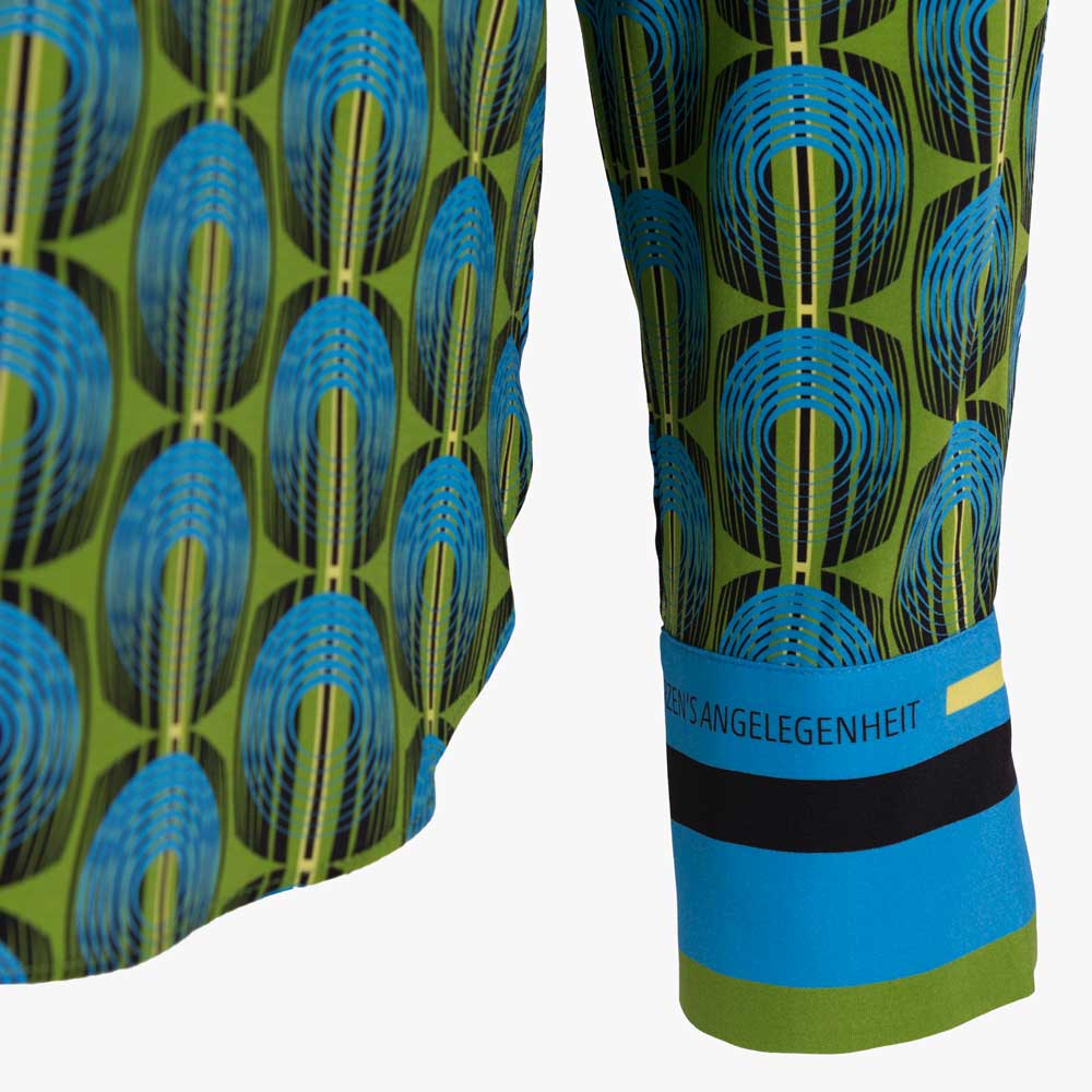 Herzensangelegenheit Seidenstretchbluse Print | multicolor