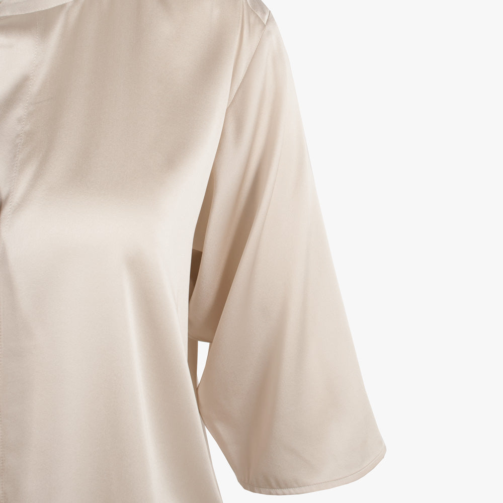 iheart Bluse Seidensation Missy | greige