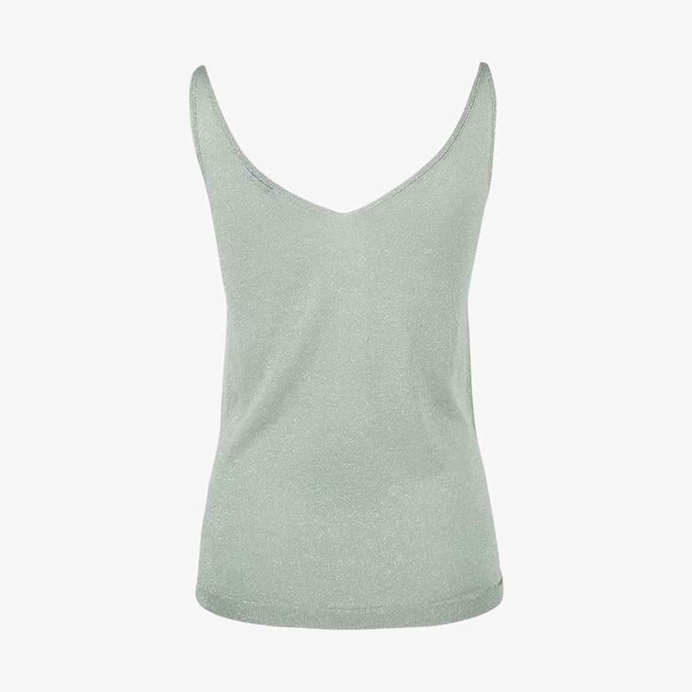 Stricktop Diala (silber, XXS) | silber