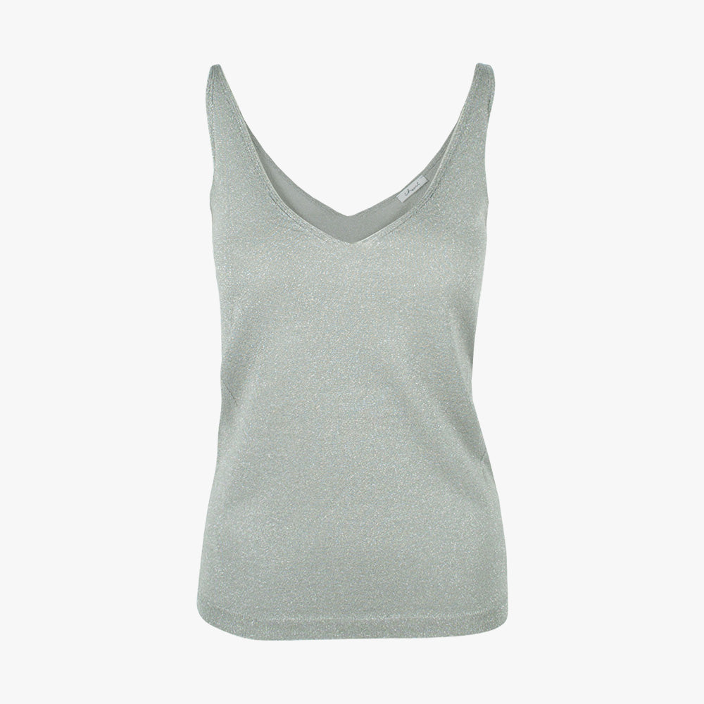 Stricktop Diala (silber, XXS) | silber