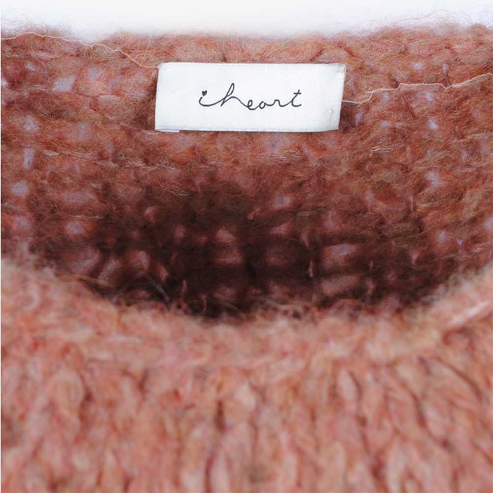 Grobstrickpulli Lenya (rose, XS) | rose