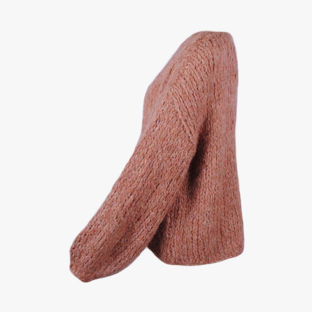 Grobstrickpulli Lenya (rose, XS) | rose