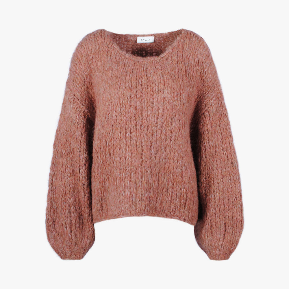 Grobstrickpulli Lenya (rose, XS) | rose