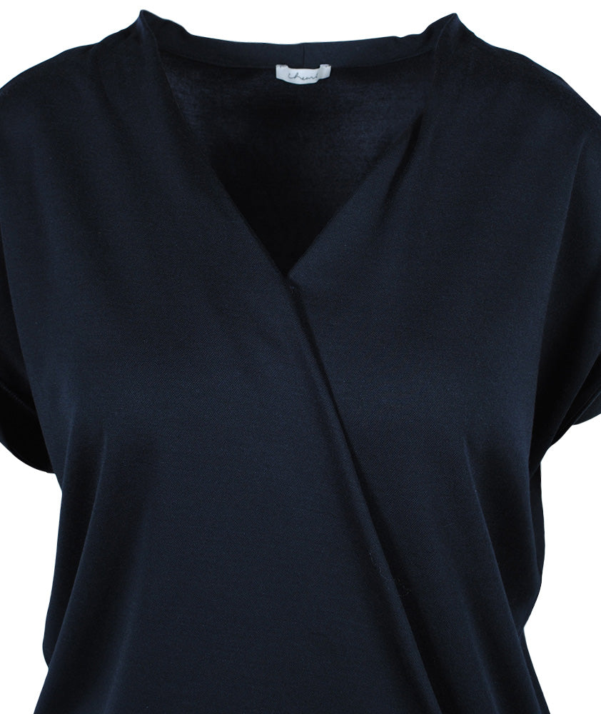 Kleid Wickeloptik Estelle | navy