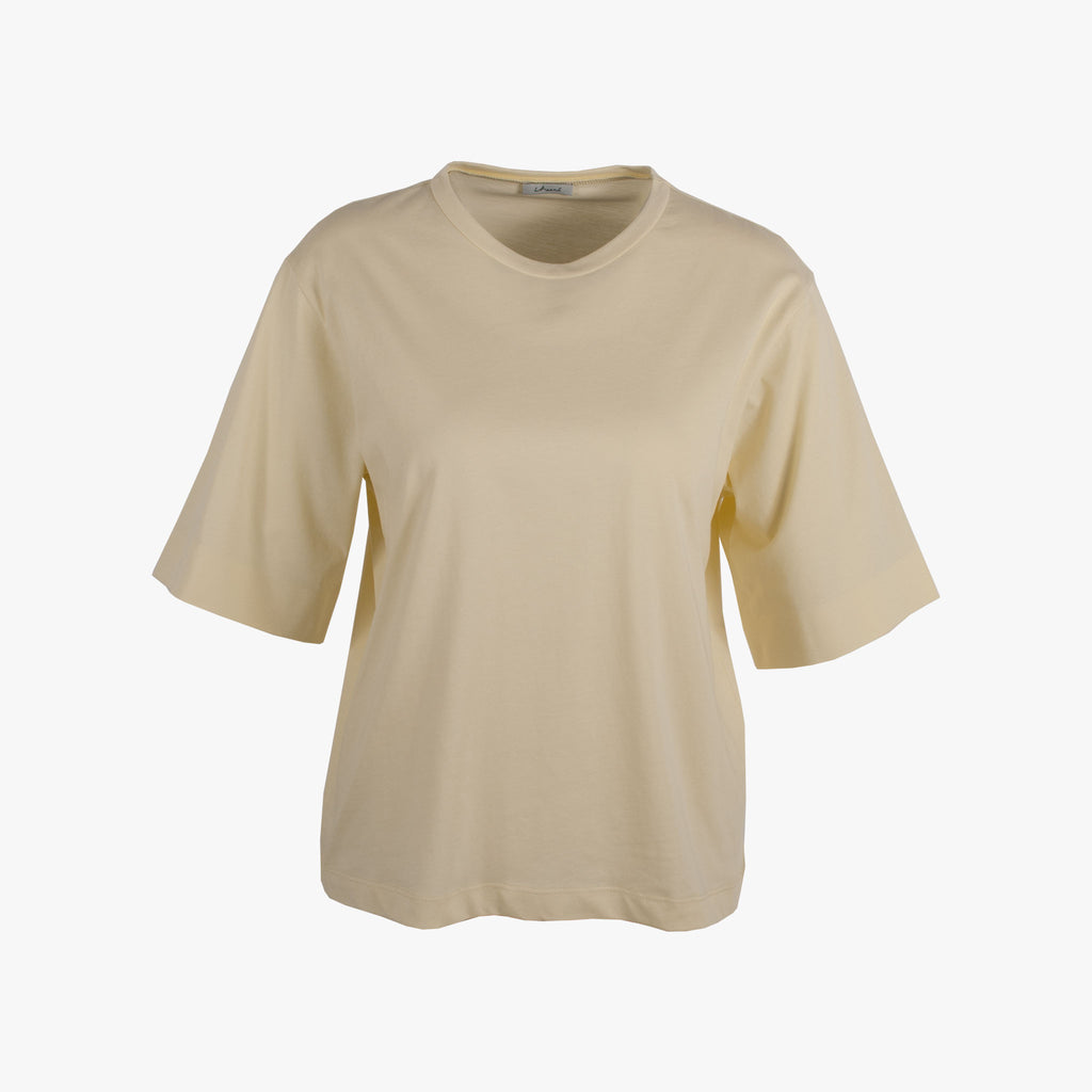 RH-Shirt Oversized, Vorderansicht | gelb