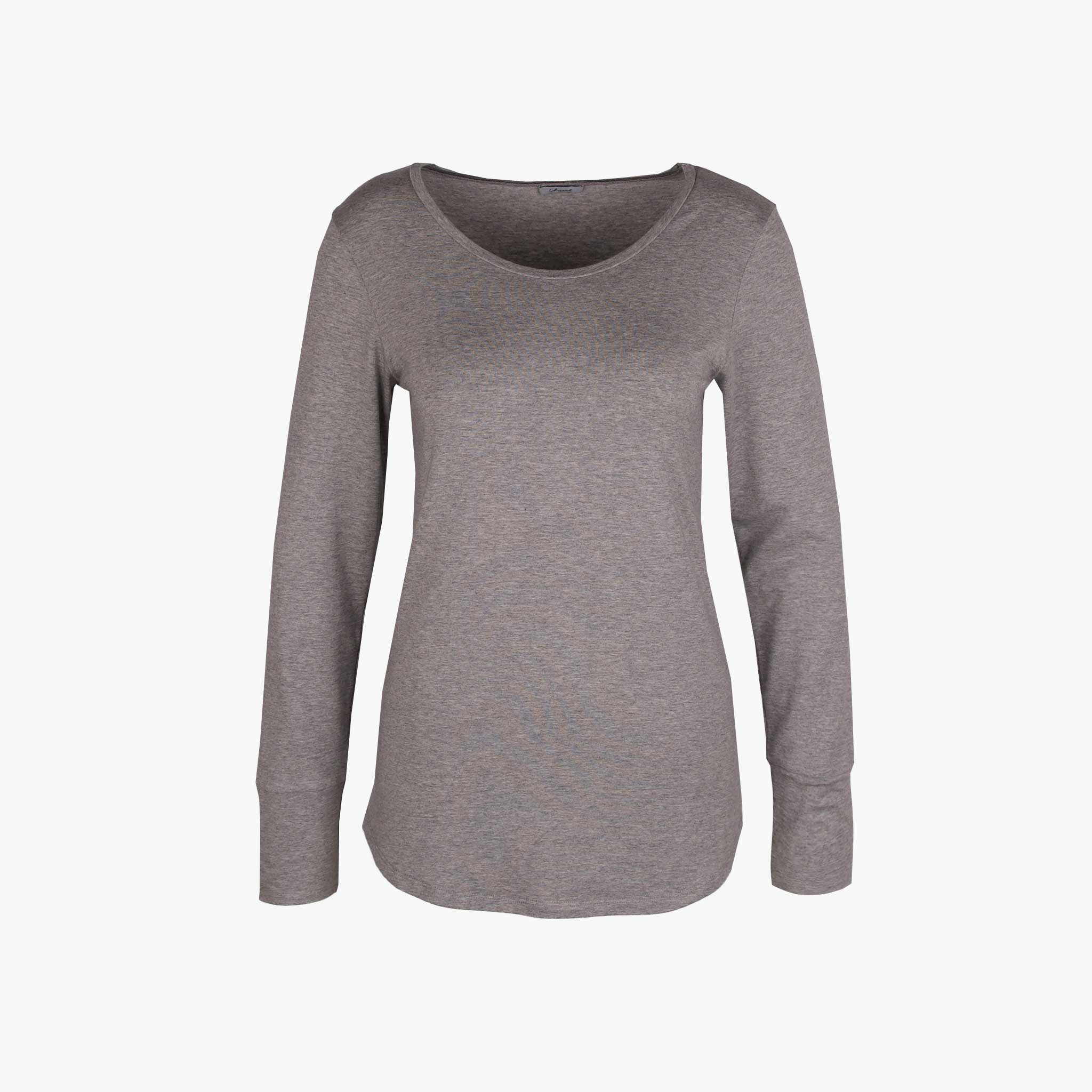iheart RH Shirt Salin | graumelange