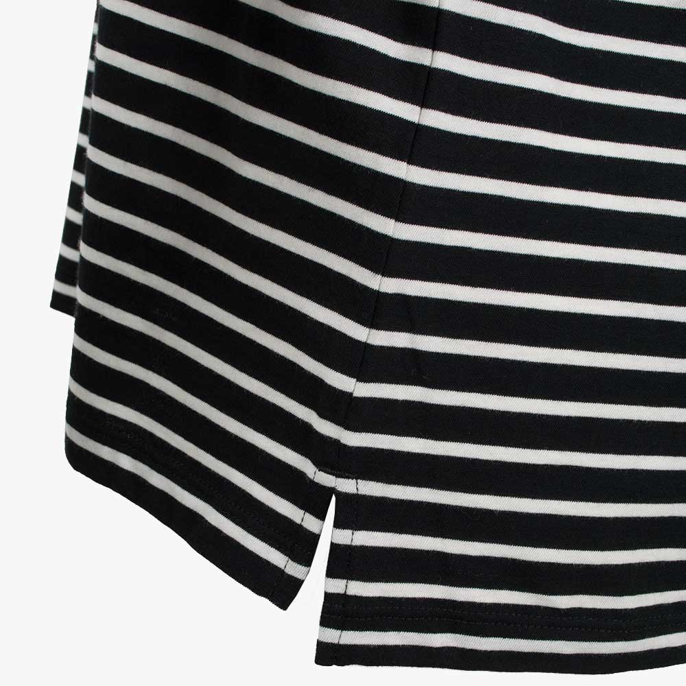RH-Shirt Streifen | schwarz-weiß