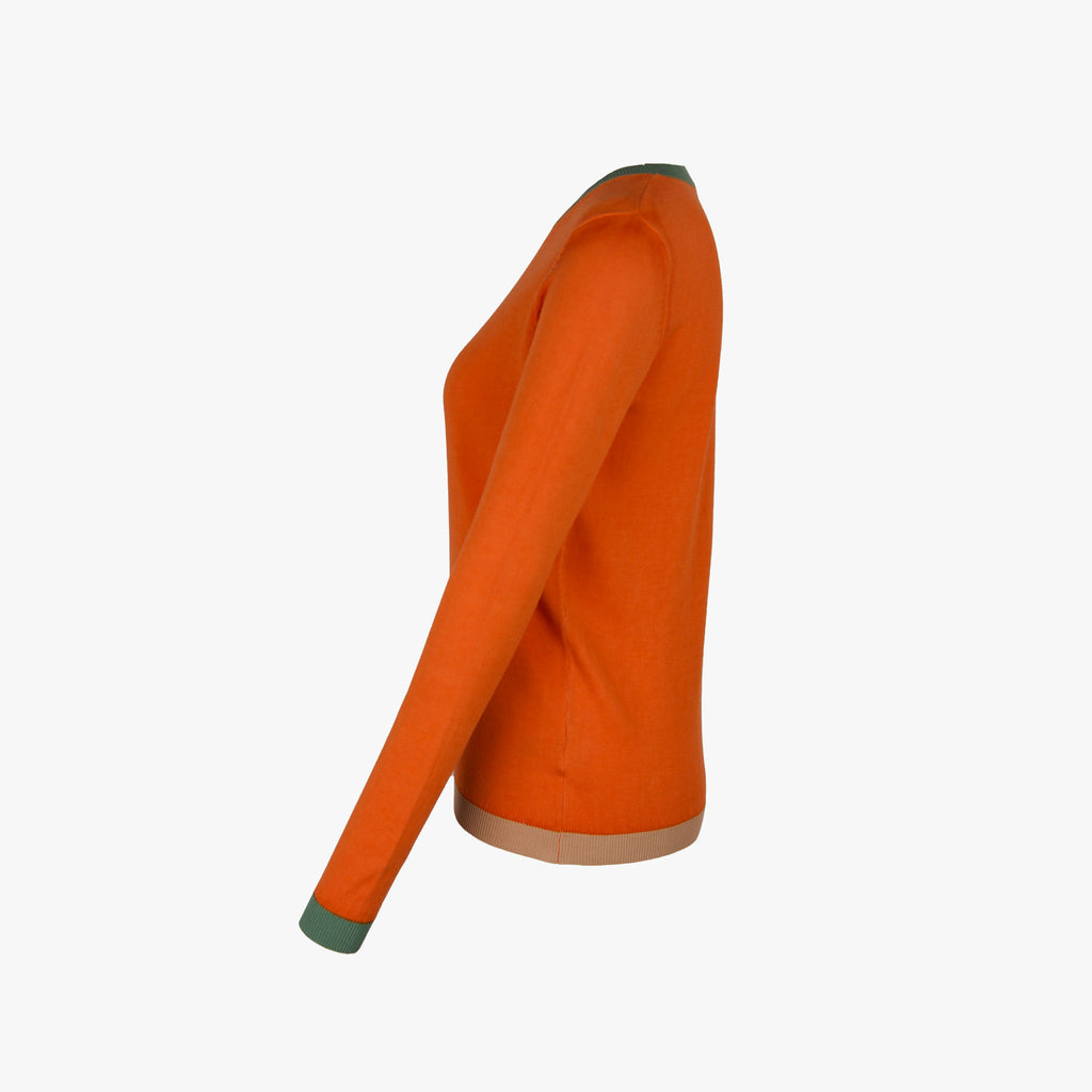 In bed with yOu Pulli uni | orange