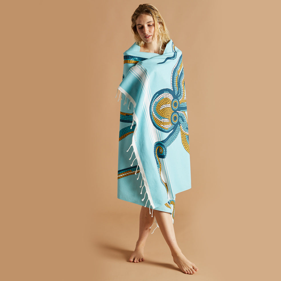 Inouitoosh Badetuch Lula | blau