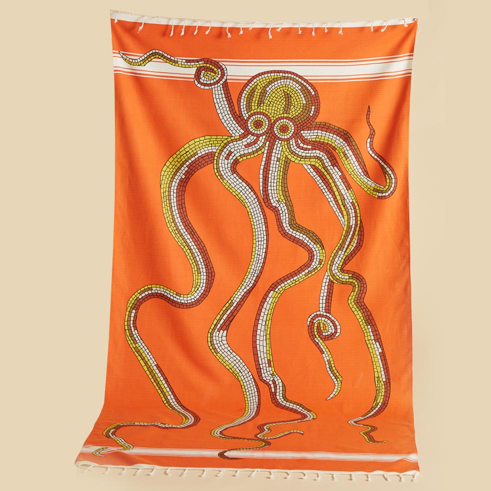Inouitoosh Badetuch Lula | orange