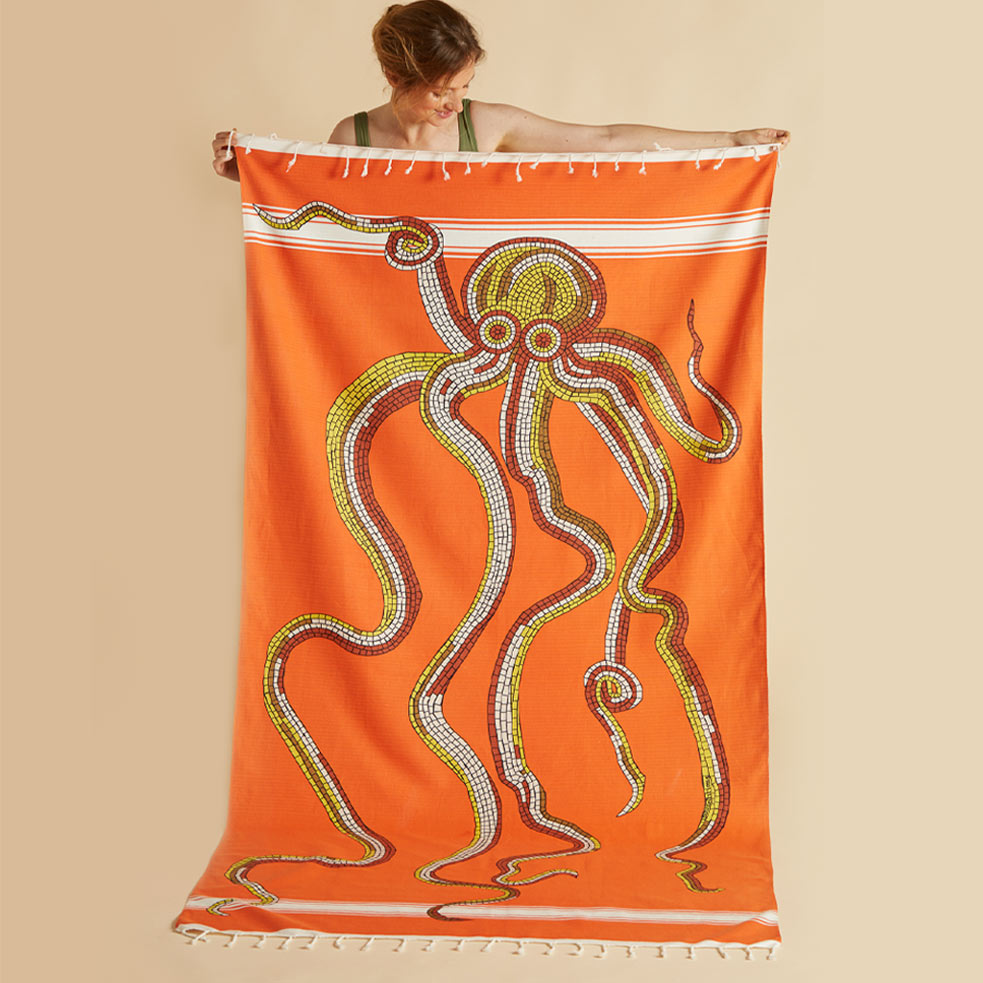 Inouitoosh Badetuch Lula | orange