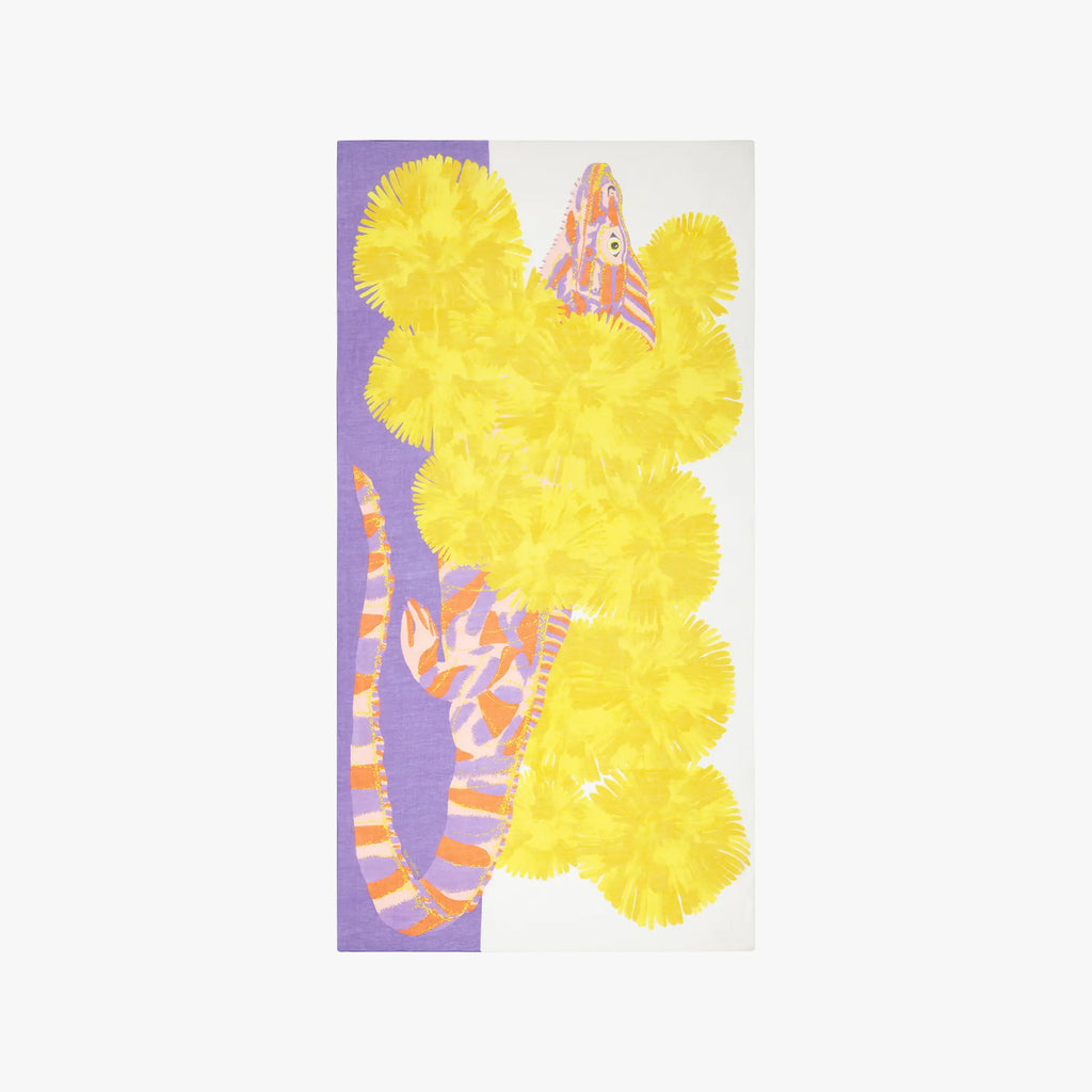 Schal Exenprint | gelb
