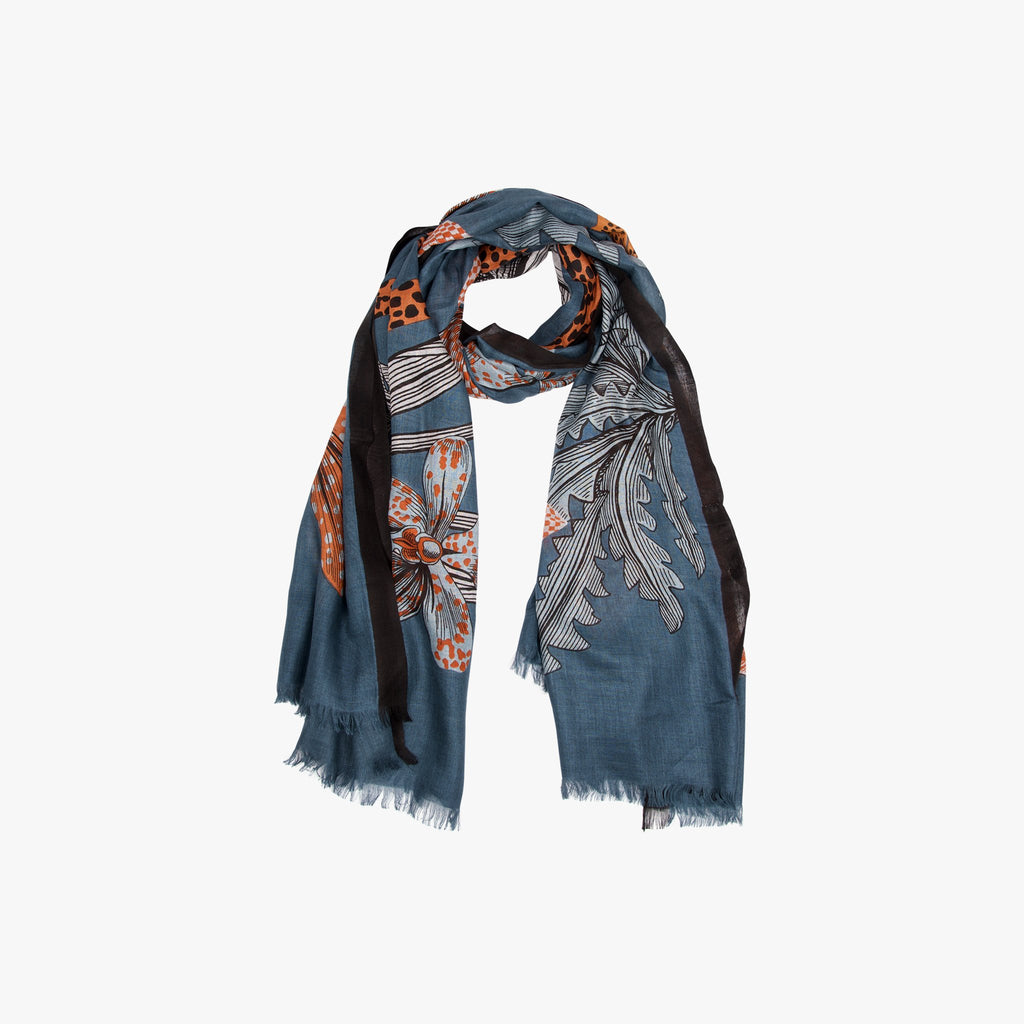 Inouitoosh Schal Lily | blau
