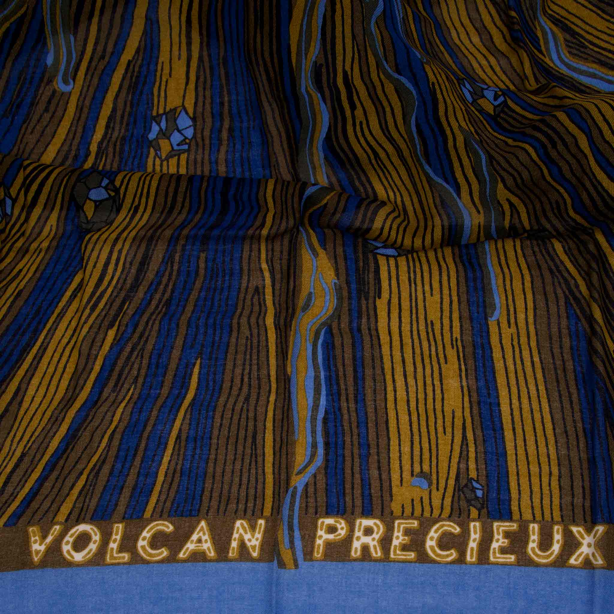 Inouitoosh Wollschal Vulkan | blau