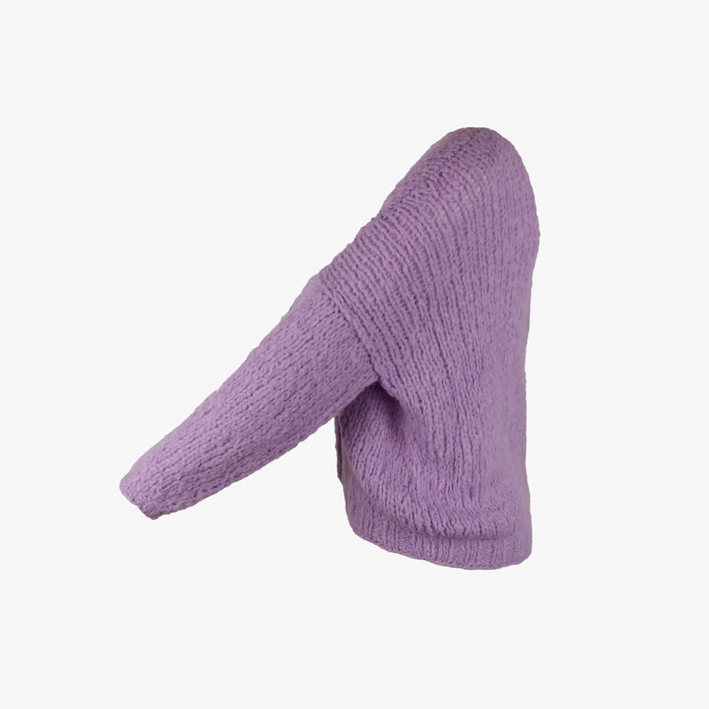 Inti Grobstrickjacke Leni | lavendel