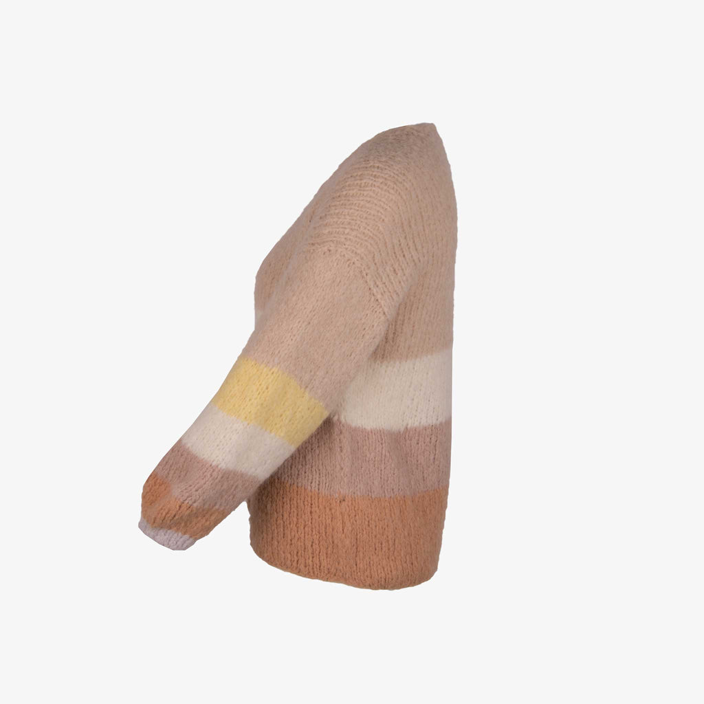INTI Grobstrickjacke Linda | beige