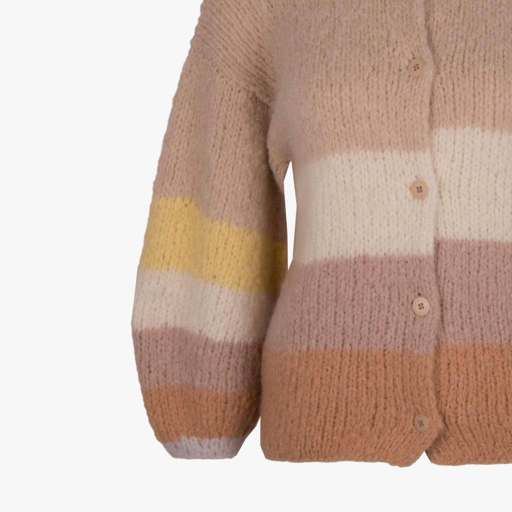 INTI Grobstrickjacke Linda | beige