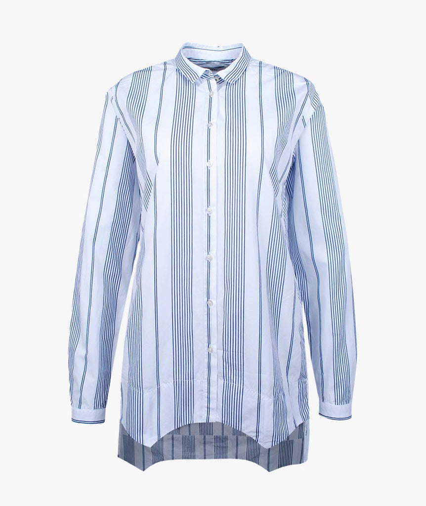  0039 Italy, Bluse Carrie Pyjamaprint | weiß