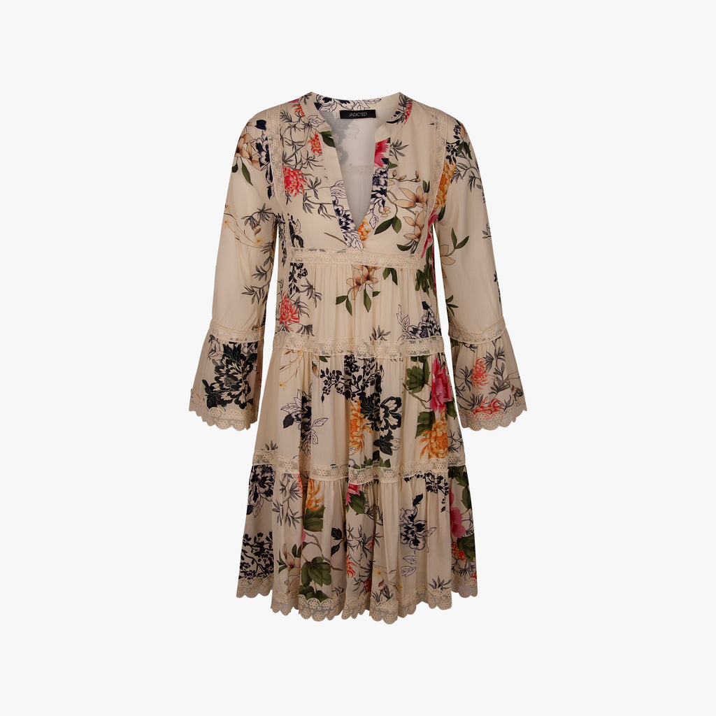 Jadicted Kleid Asiaprint | multicolor