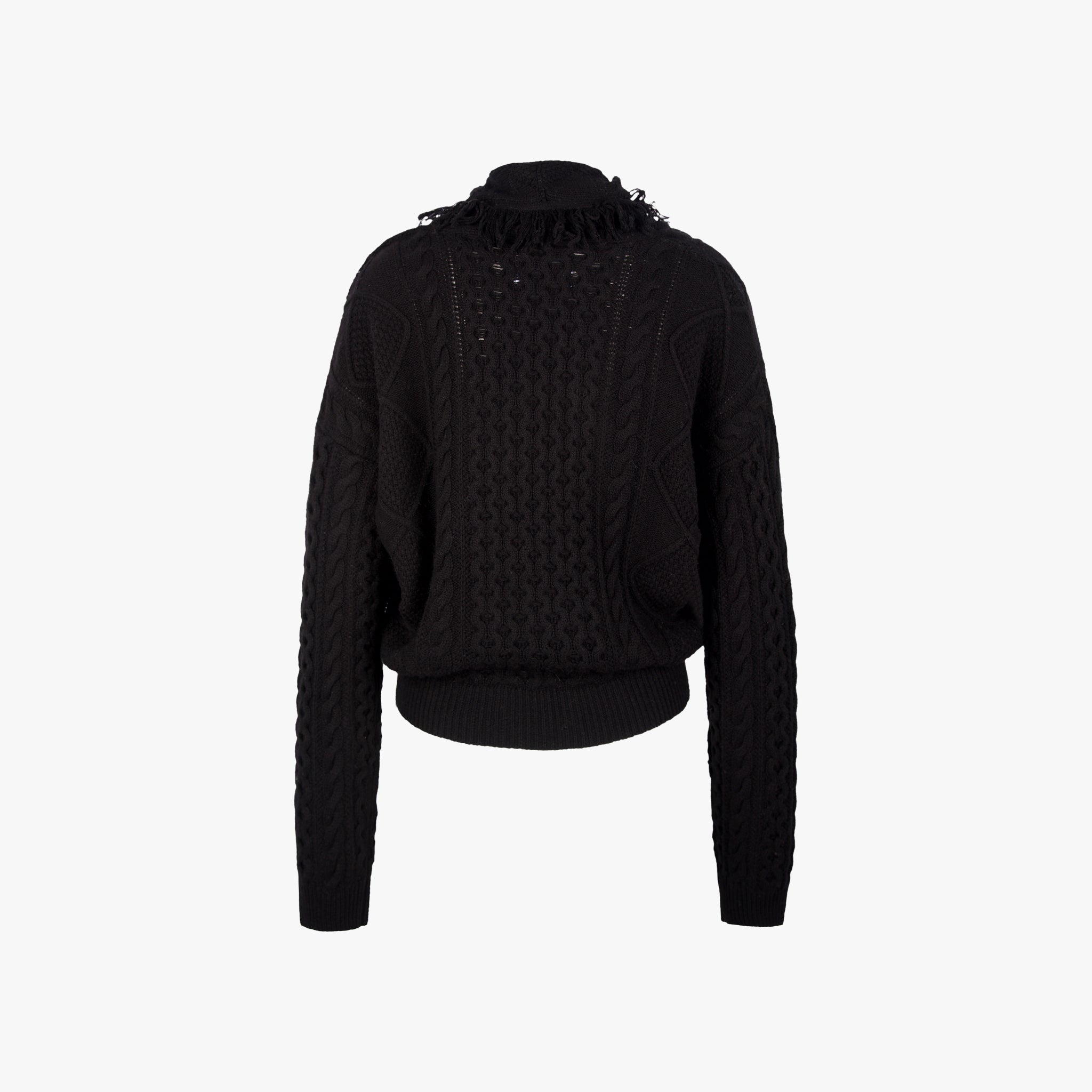 Jadicted Kurzkjacke Zopf | schwarz