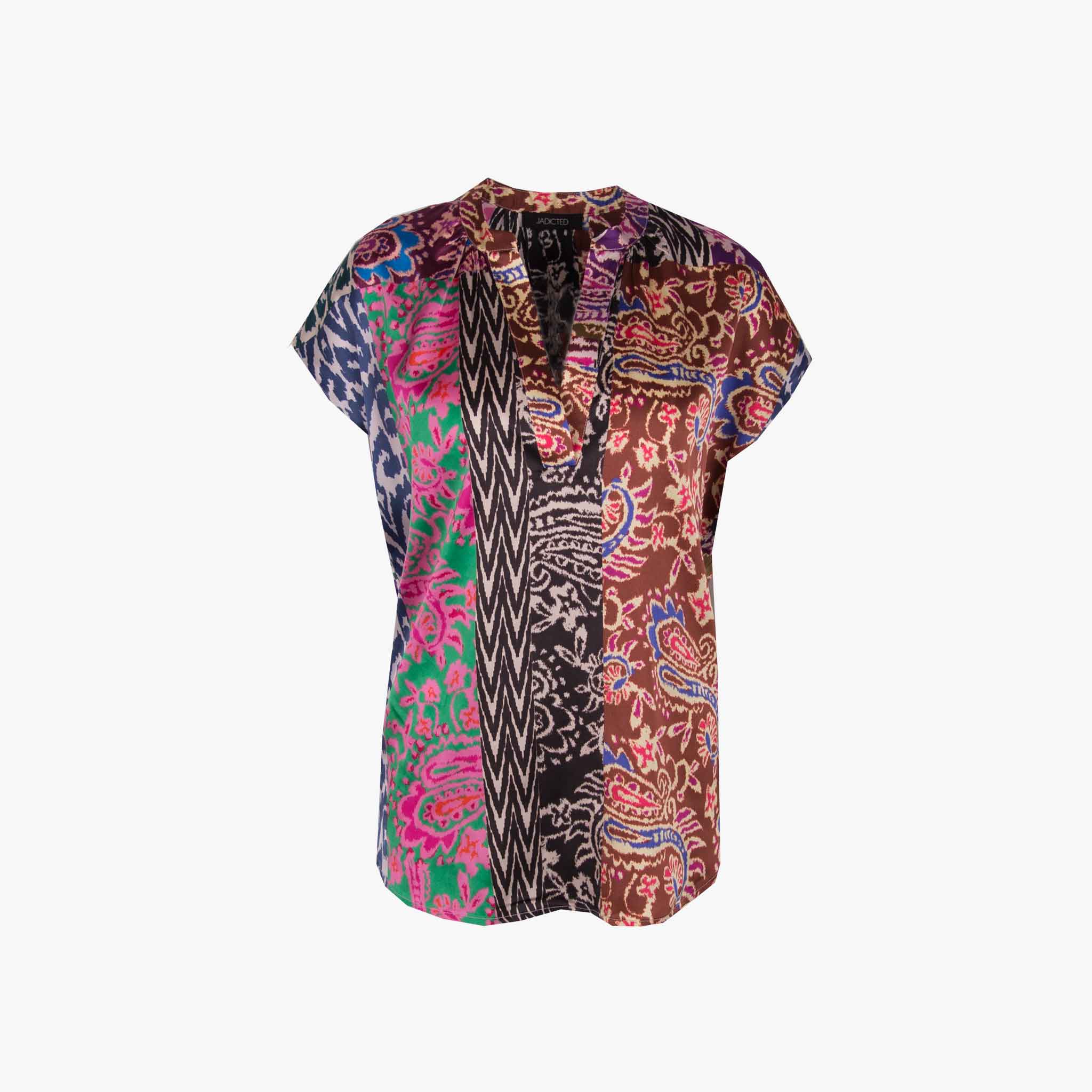 Jadicted Schlupfbluse | multicolor