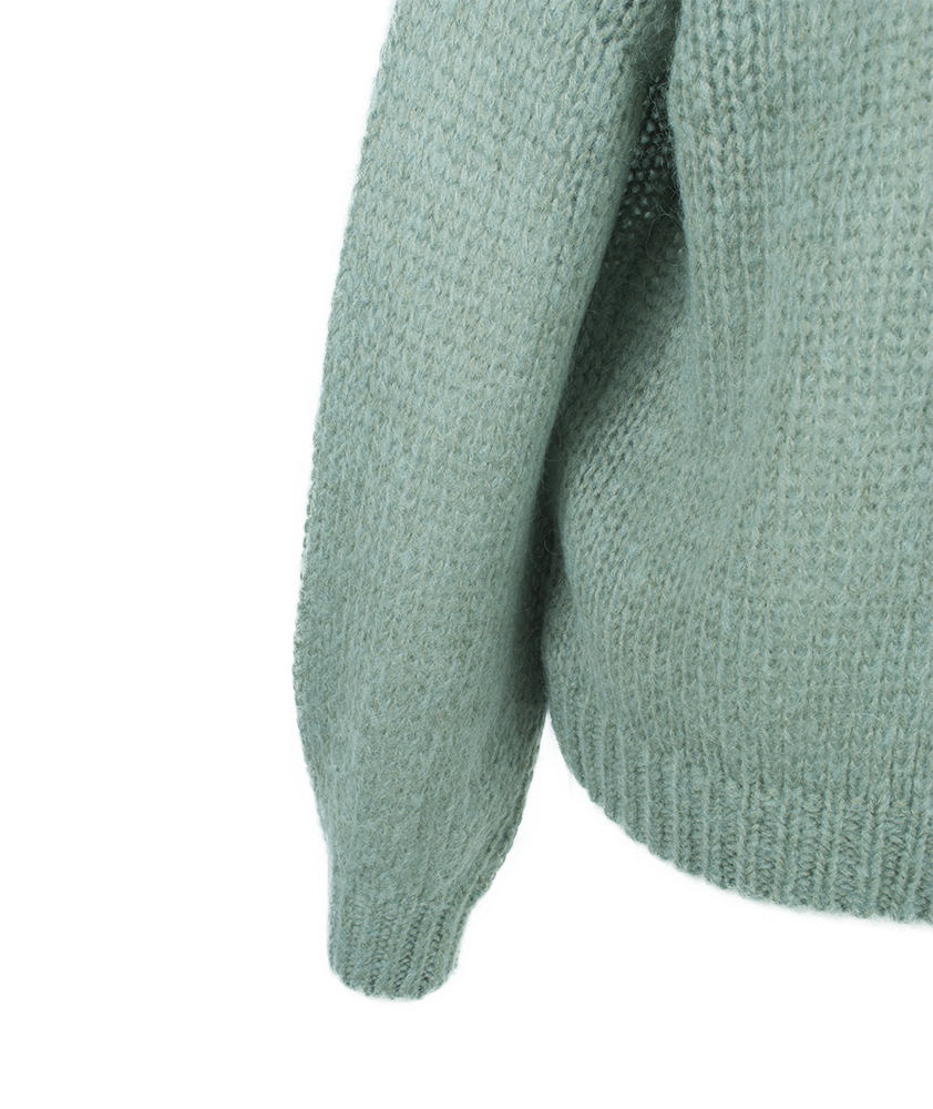 Strickjacke uni | minze