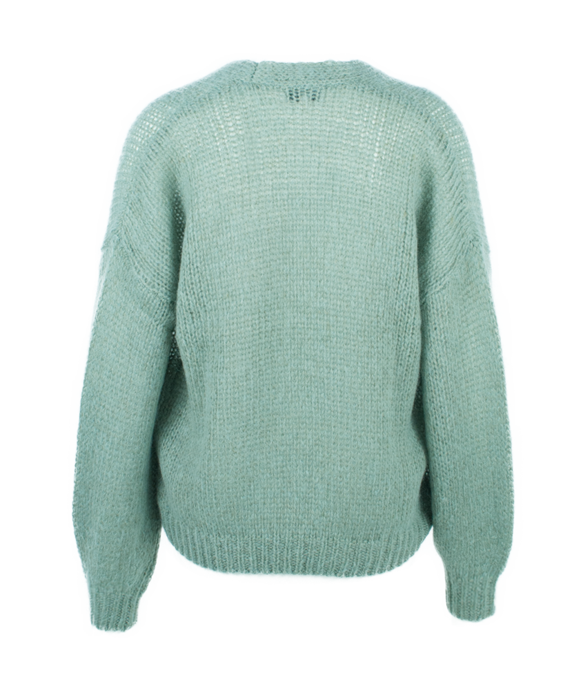 Strickjacke uni | minze