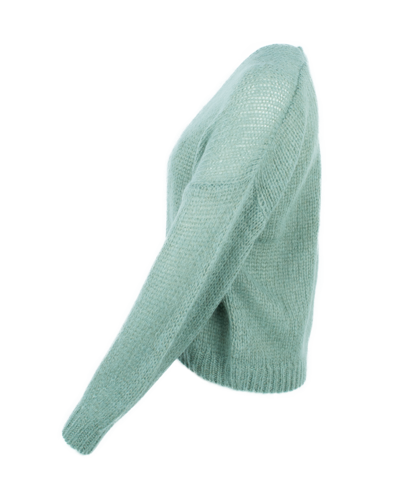 Strickjacke uni | minze