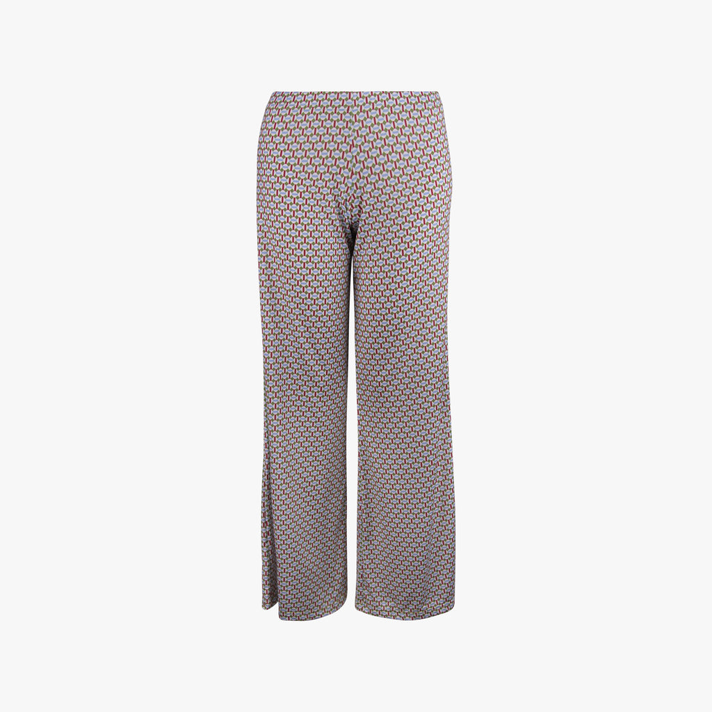 Justmine Hose Hiveprint | grün
