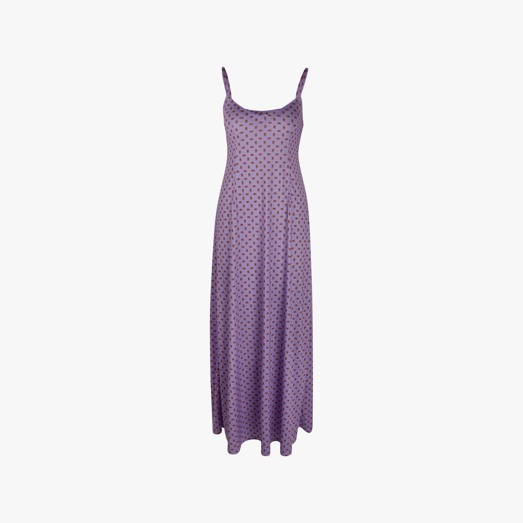 justmine Kleid Spaghettiträger | flieder