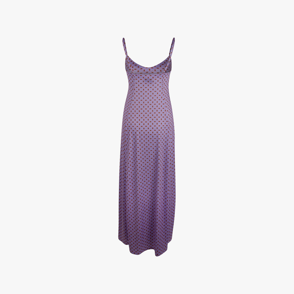 justmine Kleid Spaghettiträger | flieder