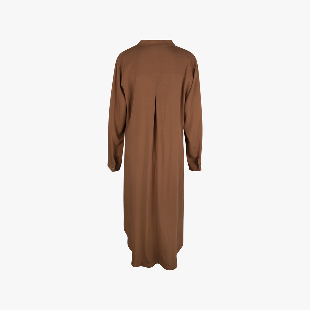 justmine Mantelkleid uni | braun