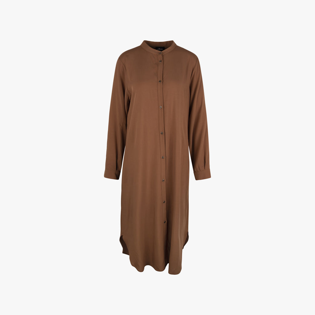 justmine Mantelkleid uni | braun
