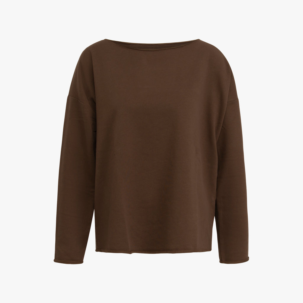 Sweater uni | oliv